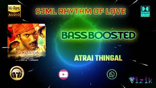 Atrai Thingal  Sivappathikaaram  Vidyasagar  Bass Boosted  Hi Res Audio Song [upl. by Nerin469]