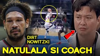 PINAKITAAN NG Dirt Nowitzki move ni Junemar Fajardo ang import ng Korea Coach NATULALASMB vs Suwon [upl. by Gurias]