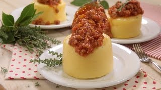 Sformatini di polenta al ragù [upl. by Hadsall846]