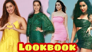 Shraddha kapoor lookbook  shradha Kapoor dresses [upl. by Anetta]