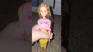 Barbie Fashionista 2014 Half Knotless Box Braids Half Tribal Feed In Braids [upl. by Dnalhsa]