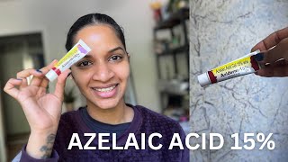 how to use azelaic acid 15 for best results  aziderm 15 [upl. by Mabelle]