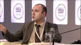 Hollywood Power Shifts discussion Abu Dhabi Media Summit 2011 [upl. by Yelyr]