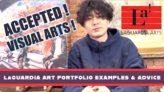 INTERVIEW WITH ACCEPTED LAGUARDIA HIGH SCHOOL STUDENT for Visual Arts  His Accepted Art Portfolio [upl. by Eerak]