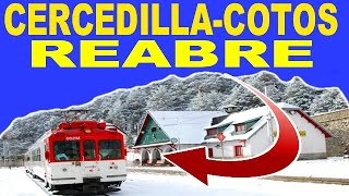 🌲 CERCANIAS de Cercedilla Navacerrada y COTOS 🌲 Abre de Nuevo  Tren de la Sierra de Madrid Renfe [upl. by Hitoshi]