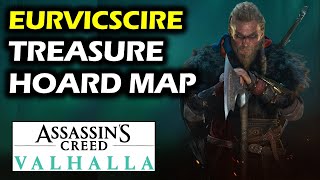 Eurvicscire Hoard Map Location amp Solution  Treasure Map  Assassins Creed Valhalla [upl. by Richela]