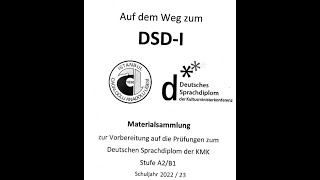 Auf dem Weg zum DSDI  Vorbereitungsvideo SK Teil 1 Einleitung Wiedergabe und Überleitung [upl. by Nnylekoorb]