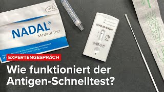 Wie funktioniert der AntigenSchnelltest zur Covid19Prävention [upl. by Anesor451]