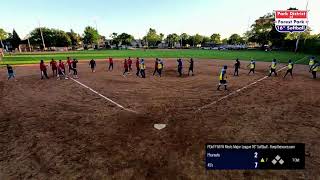 Pharoahs vs 45s  652024  Park District of Forest Park Mens Major League 16quot Softball [upl. by Meelak]