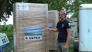 Introduction to Gutex wood fiberboard insulation [upl. by Aivatal]