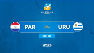 PARAGUAY VS URUGUAY  CONMEBOL LIGA EVOLUCIÓN de FÚTBOL PLAYA  Zona Sur  SUB20 [upl. by Storer]