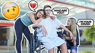 I LOST MY MEMORY PRANK ON MY CRUSH SHE CRIED 🤕🚒  Sawyer Sharbino [upl. by Haleak]