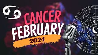 Cancer Astrology  What You Need to Know About February 2024 [upl. by Gasper725]