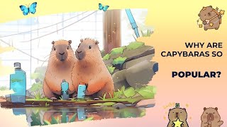 Why Are Capybaras So Popular Uncover The World’s Largest Rodent and Internet Star [upl. by Heimlich]