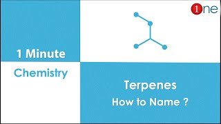 How to Name Terpenes   What is Isoprene Units   Isoprene Rule One minute Chemistry [upl. by Pliske885]