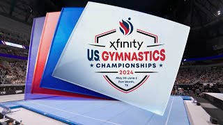 2024 Xfinity US Championships  Senior Women Day 2  NBC Broadcast [upl. by Ahsuat]