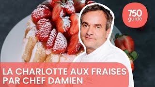 La meilleure façon de Réussir sa charlotte aux fraises  750g [upl. by Ludeman825]