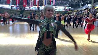 RUMBA  CHAMPIONS  Malthe amp Sandra from DENMARK  International Open Frankfurt 2024  Hessen tanzt [upl. by Inoek]