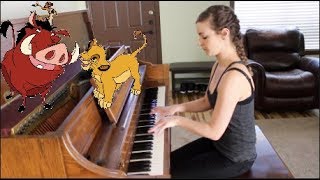 Lion King Rag  Disney Ragtime Piano Cover  Hakuna Matata  Just Cant Wait To Be King [upl. by Cannon]