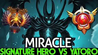 MIRACLE Terrorblade Power Signature Hero VS YATORO Boss Dota 2 [upl. by Aitercul]