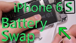 iPhone 6S Battery Replacement in 3 minutes Easy Method [upl. by Siraved]