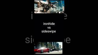 Ironhide vs sideswipe [upl. by Ahsilra585]