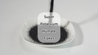 Humico Super Potassium Humate Flakes Color Appearance Size Watersolubility  China Manufacturer [upl. by Mohkos]