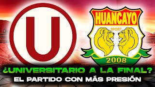 ¡TODO O NADA EN BUSQUEDA DE LA FINAL  PREVIA UNIVERSITARIO VS HUANCAYO  PARTIDO CON PRESIÓN [upl. by Ahsin488]