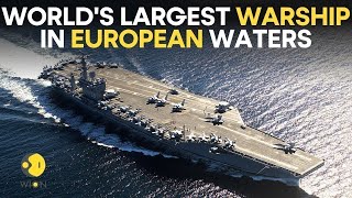 Watch LIVE USS Gerald R Ford sails alongside NATO Allies  NATO News  English News  WION Live [upl. by Florie]