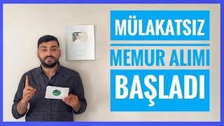 MÜLAKATSIZ MEMUR ALIMI  YILDIZ TEKNİK ÜNİVERSİTESİ 22 MEMUR ALIMI KPSS 50  60  70 PUANLA ATAMA [upl. by Arahsit]