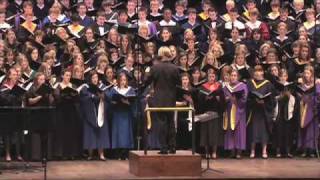 Eric Whitacre conducts quotCloudburstquot [upl. by Tompkins]