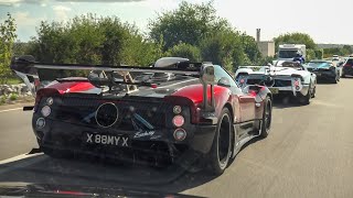 CHASING HYPERCARS on the Road Inside the €100M CONVOY of the Supercar Owners Circle 2024 [upl. by Roxanne]