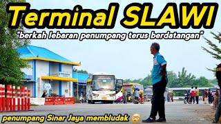 PENUMPANGNYA MEMBLUDAK 🔥 ANGKATAN PAGI H1 LEBARAN HAJI DI TERMINAL DUKUH SALAM SLAWI [upl. by Pero153]