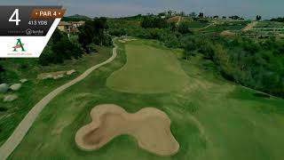 Arrowood Golf Course Hole 4 [upl. by Airitac]