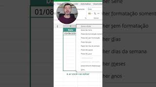 Como criar uma sequência de dias úteis excel [upl. by Ycram]