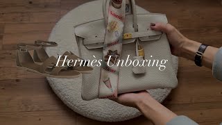 UNBOX MY FIRST HERMES QUOTA BAG  other purchases [upl. by Gareth]