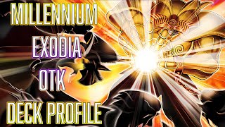 YUGIOH Exodia Millennium OTK Deck Profile AUG 2024 [upl. by Cristie]