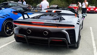 When Horacio Pagani Pulls Up to the World’s Most Exclusive Car Show [upl. by Atil]