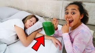 SLIME PRANK ON MY MUM Funny Pranks [upl. by Giverin]