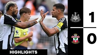 Newcastle United 1 Southampton 0  Premier League Highlights [upl. by Roskes565]