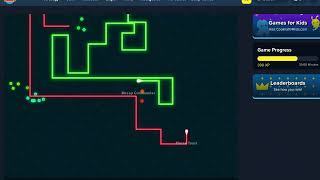 Coolmath Games Presents Playing some Powerlineio [upl. by Faith]