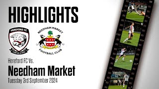 HIGHLIGHTS  Hereford 01 Needham Market [upl. by Elleynad]