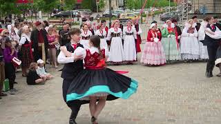 70lecie Zespołu Pieśni i Tańca BESKID 11052024 Część 1 Plac Wojska Polskiego [upl. by Burroughs]