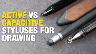 Active vs Capacitive Styluses for Drawing [upl. by Coffeng]