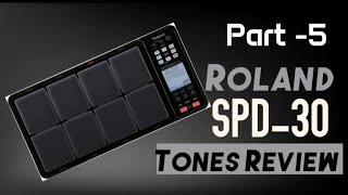 Roland spd 30  Octapad  Tones demo  part5 Church and orchestra kits  Contact7200721205 [upl. by Enilorak]