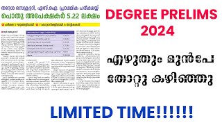 DEGREE LEVEL PRELIMS 2024 എഴുതും മുൻപേ തോറ്റു കഴിഞ്ഞുLSGI 2024SI 2024KERALA PSCTATTVA PSC [upl. by Sudnac]