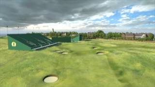 The 143rd Open at Royal Liverpool 17th Hole Flyover 2014 [upl. by Cain467]