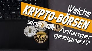 Welche KryptoBörsen sind für Anfänger geeignet Euro  Bitcoin [upl. by Eical523]