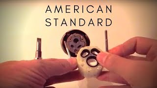 How To Replace Shower Cartridge  American Standard [upl. by Aronaele]