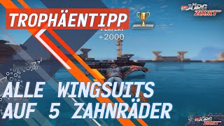 Just Cause 3  Alle Wingsuits auf 5 Zahnräder  Maximale Wertung GermanDeutsch [upl. by Nodnarb]